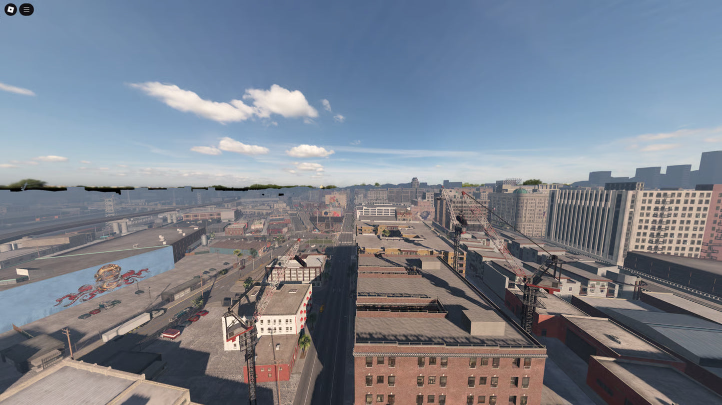 City of Los Angeles Roleplay Map