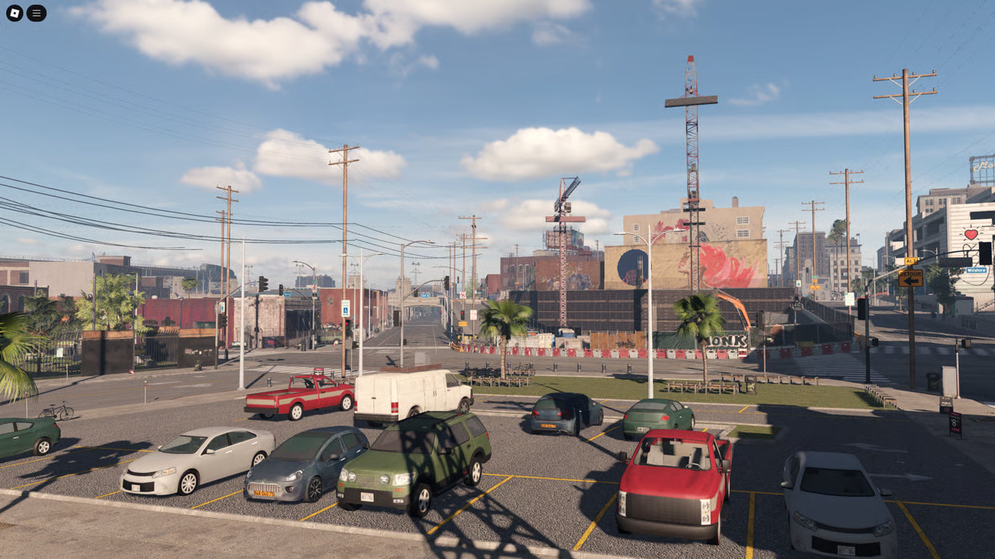 City of Los Angeles Roleplay Map