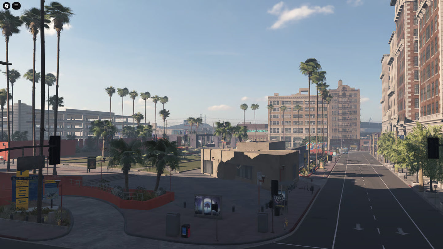 City of Los Angeles Roleplay Map